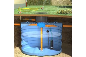 Slim Rain regenwater recuperatiepakket tuin + DS 7500l