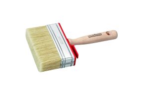 Blokborstel muurverf 120 x 30 mm Witte Haar-mix