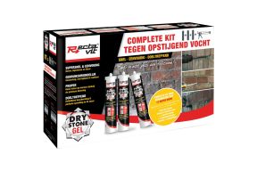 anti-vocht drystone gel set
