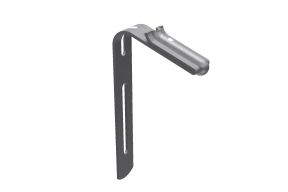 Metigla Dakgoot #21 Goothaak Tussenstuk - Ø125/88 mm Alu Zinc