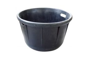 Rubberen kuip met handgrepen