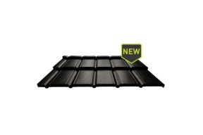 Zwart RAL 9005 stalen dakplaten dakpan