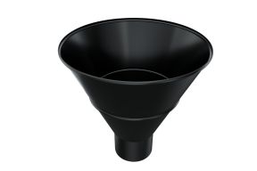 Metigla Dakgoot #18 Verzameltrechter - Ø125/88 mm [RAL 9005]