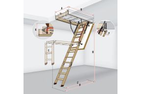 LWK Komfort zoldertrap op maat