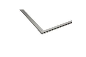 Vloermatkader aluminium 16 mm