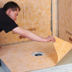 Plaatsing waterdichtingsdoek